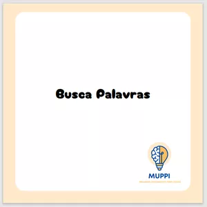 Imagem de capa para o Ebook BUSCA PALAVRAS - RECURSOS PEDAGÓGICOS 