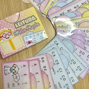 Imagem de capa para o Ebook Fichas de leitura Sílabas simples