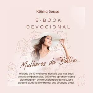 Imagem de capa para o Ebook Devocional Mulheres da Bíblia