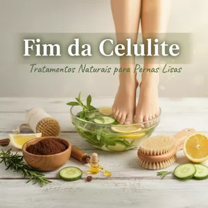 Imagem de capa para o Ebook Fim da Celulite: Tratamentos Naturais para Pernas Lisas