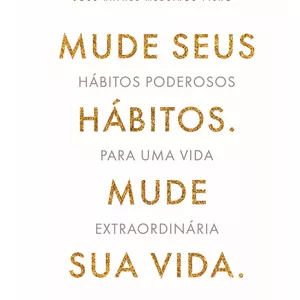 Imagem de capa para o Ebook Mude Seus Habitos Mude Sua Vida