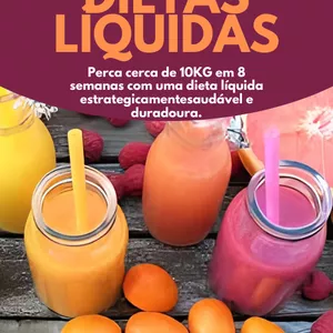 Imagem de capa para o Ebook PERDA PESO COM DIETA LIQUIDA 