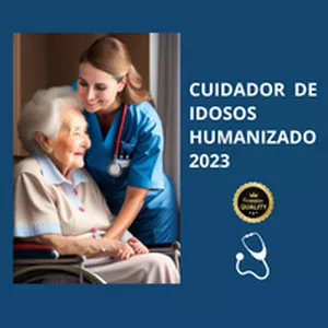 Imagem de capa para o Ebook Curso de Cuidador de Idosos Humanizado