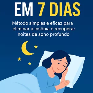 Imagem de capa para o Ebook Durma bem em 7 dias