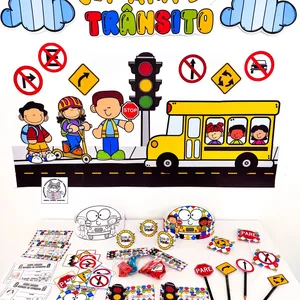 Imagem de capa para o Ebook  KIT SEMANA DO TRÂNSITO