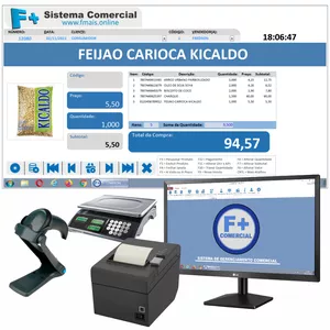 Imagem de capa para o Curso online Sistema de Vendas para Mercadinhos - PDV e Caixa