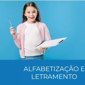 Imagem de capa para o Curso online ALFABETIZAÇÃO E LETRAMENTO