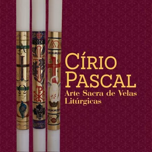 Imagem de capa para o Curso online Círio Pascal: Arte Sacra de Velas Litúrgicas