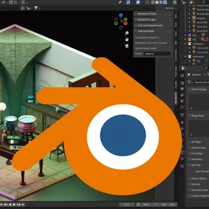 Imagem de capa para o Curso online Blender 3D