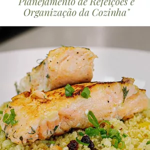 Imagem de capa para o Ebook Cozinha Planejada:  Guia Completo de  Planejamento de Refeições e  Organização alimentar