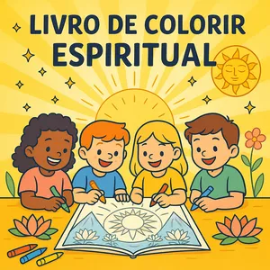 Imagem de capa para o Ebook 33.41 VISITA À NOVA TERRA — LIVRO DE COLORIR CRISTALINO