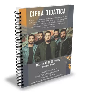 Imagem de capa para o Curso online Só tu és Santo - Cifra didática