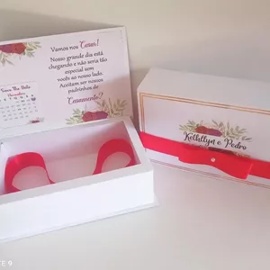 Imagem de capa para o Ebook Molde Caixa Convite Casamento 