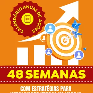 Imagem do curso 48 Semanas de Ações de MKT - Um Ano inteiro de estratégias.