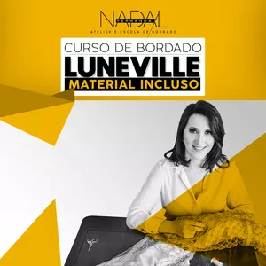 Imagem de capa para o Curso online Curso de bordado LUNEVILLE - Mundo Moulage  |  Por Fernanda Nadal