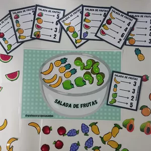 Imagem de capa para o Ebook Salada de frutas