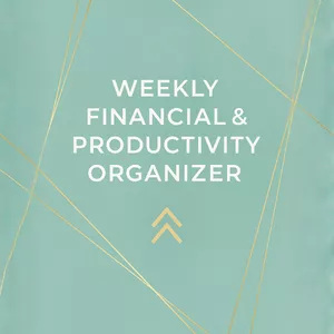 Cover image for Ebook Weekly Financial &amp; Productivity Organizer