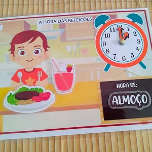 Imagem de capa para o Ebook A HORA DAS REFEIÇÕES - EstimularMente