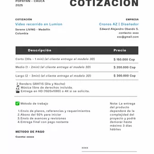 Imagen de portada para Ebook Cotización de Render 