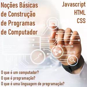Imagem de capa para o Curso online Programação de computador - noções básicas