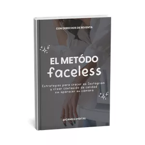 Imagen de portada para Ebook El Método Faceless | PLR
