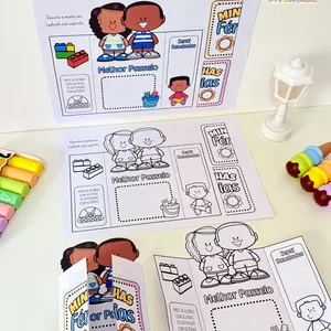 Imagem de capa para o Ebook ⛱️Lapbook Minhas Férias 