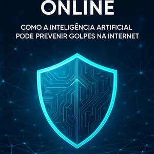Imagem de capa para o Ebook Proteja-se Online: Como a Inteligência Artificial Pode Prevenir Golpes na Internet