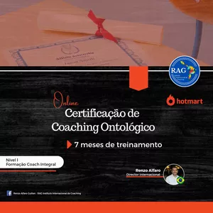 Imagem de Certificação de Coaching Ontológico criado por Renzo Alfaro na hotmart