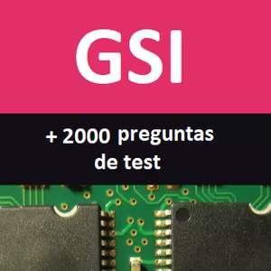 Imagen de portada para Curso online GSI - Test - Gestión de Sistemas e Informática