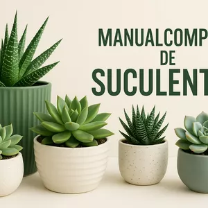 Imagem de capa para o Ebook MANUAL COMPLETO DE SUCULENTAS
