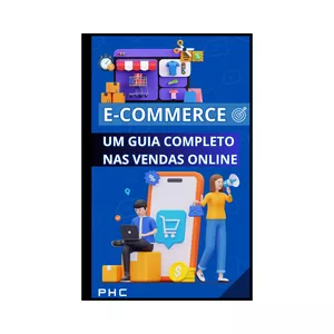 Imagem de capa para o Ebook E-COMMERCE: Um Guia Completo nas Vendas Online
