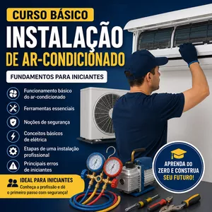 Imagem do curso Curso Básico de Instalação de Ar-Condicionado