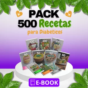 Imagen de portada para Curso online 🥗Pack +500 Recetas Saludables para Diabeticos💚