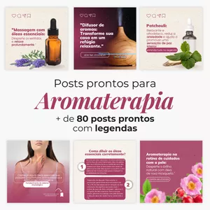 Imagem do curso PACK PARA AROMATERAPIA
