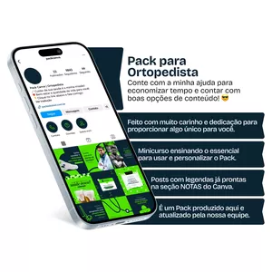 Imagem do curso Pack Canva - Ortopedista