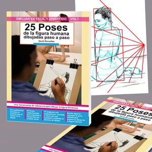 Imagen de portada para Ebook 25 Poses de la figura humana 