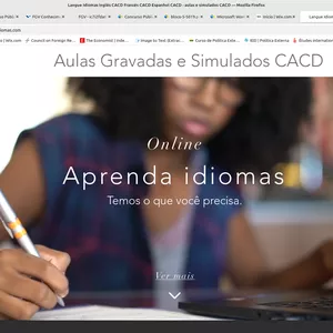 Imagem de capa para o Curso online Langue Idiomas Francês CACD
