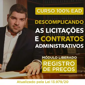 Imagem de capa para o Curso online Desvendando o Sistema de Registro de Preços 