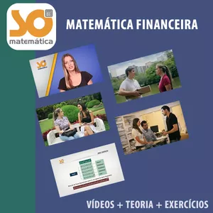 Imagem principal do produto Videoaulas Matemática Financeira