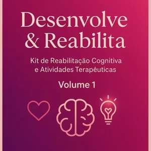 Imagem de capa para o Ebook Desenvolve e Reabilita – Atividades de Reabilitação Cognitiva para Crianças e Adolescentes
