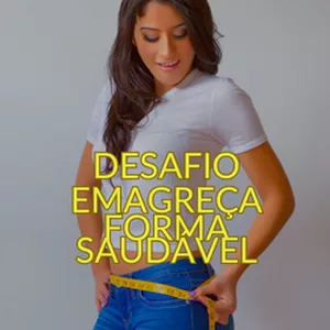 Imagem de capa para o Ebook DESAFIO EMAGREÇA DE FORMA SAUDAVEL