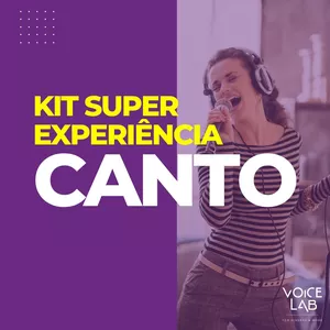 Imagem de capa para o Curso online KIT SUPER EXPERIÊNCIA - Canto