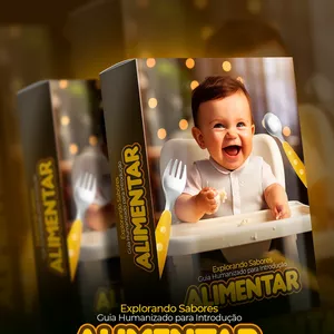 Imagem do curso Guia de introdução Alimentar para Bebês  - E-book 188 páginas