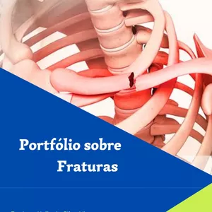 Imagem de capa para o Ebook Portfólio sobre Fraturas 