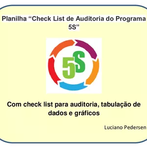 Imagem de capa para o Curso online Planilha Check List para Auditoria do Programa 5S