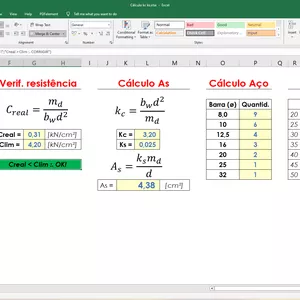 Imagem de capa para o Curso online Planilha Cálculo de Kc e Ks - Dimensionamento a Flexão de Vigas de Concreto Armado