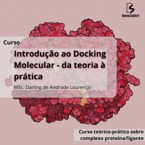Imagem de capa para o Curso online Introdução ao Docking Molecular - da teoria à prática