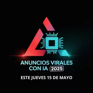 Imagen de portada para Curso online Anuncios Virales con IA 2025