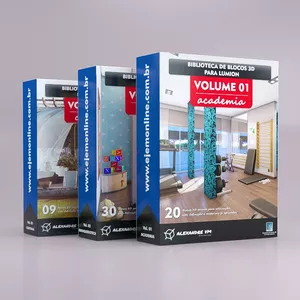 Imagem de Blocos de alta definição para Lumion e SketchUP criado por Alexandre V Martins na hotmart