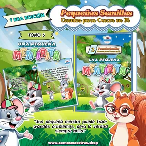 Imagem de capa para o Ebook CUENTO INFANTIL - UNA PEQUEÑA MENTIRITA